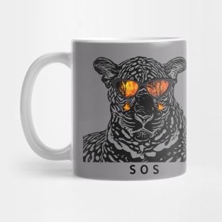 Burning Amazon Rain Forest Mug